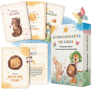 Geschenk: Affirmationskarten für Kinder