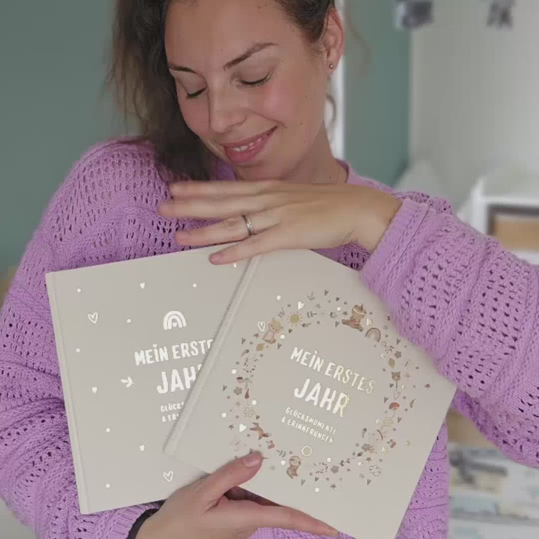 Babyalbum Mein erstes Jahr Boho